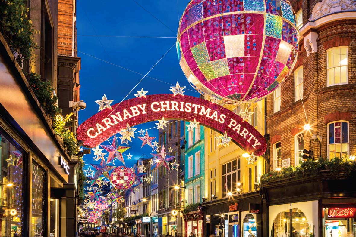 Carnaby Christmas Street Lights