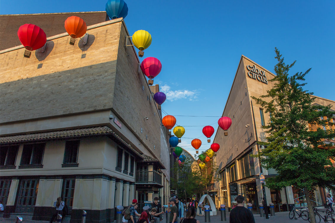 Cabot Circus Lanterns