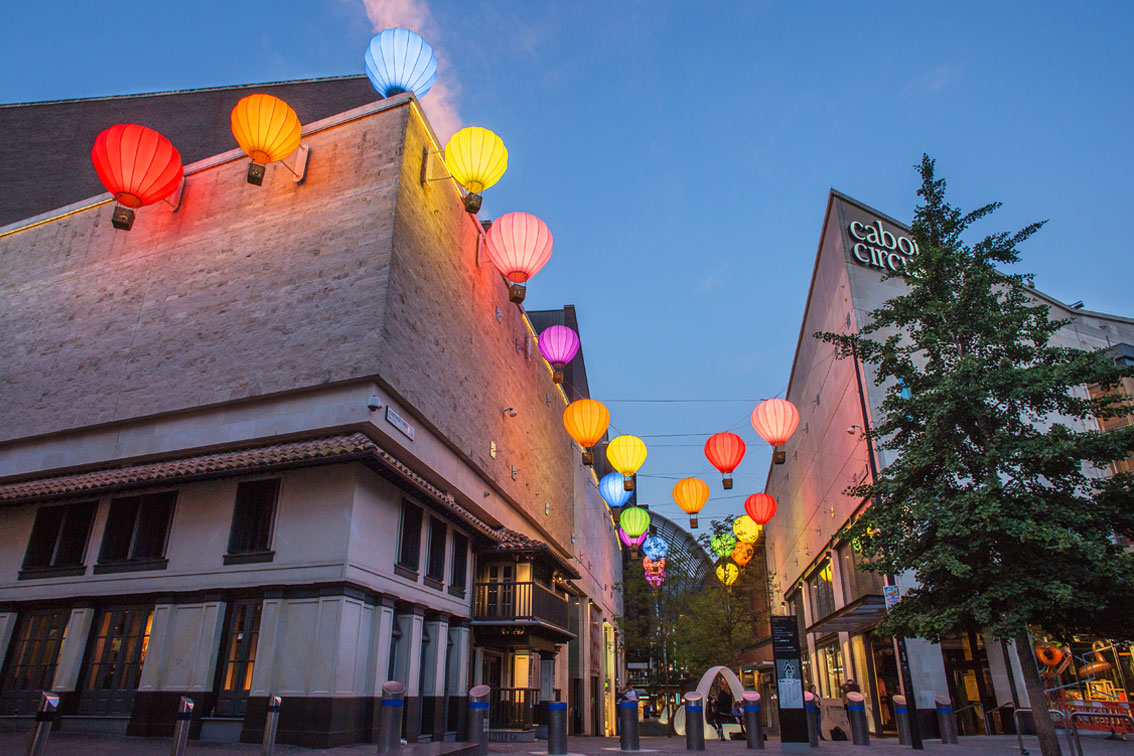 Cabot Circus Lanterns Night