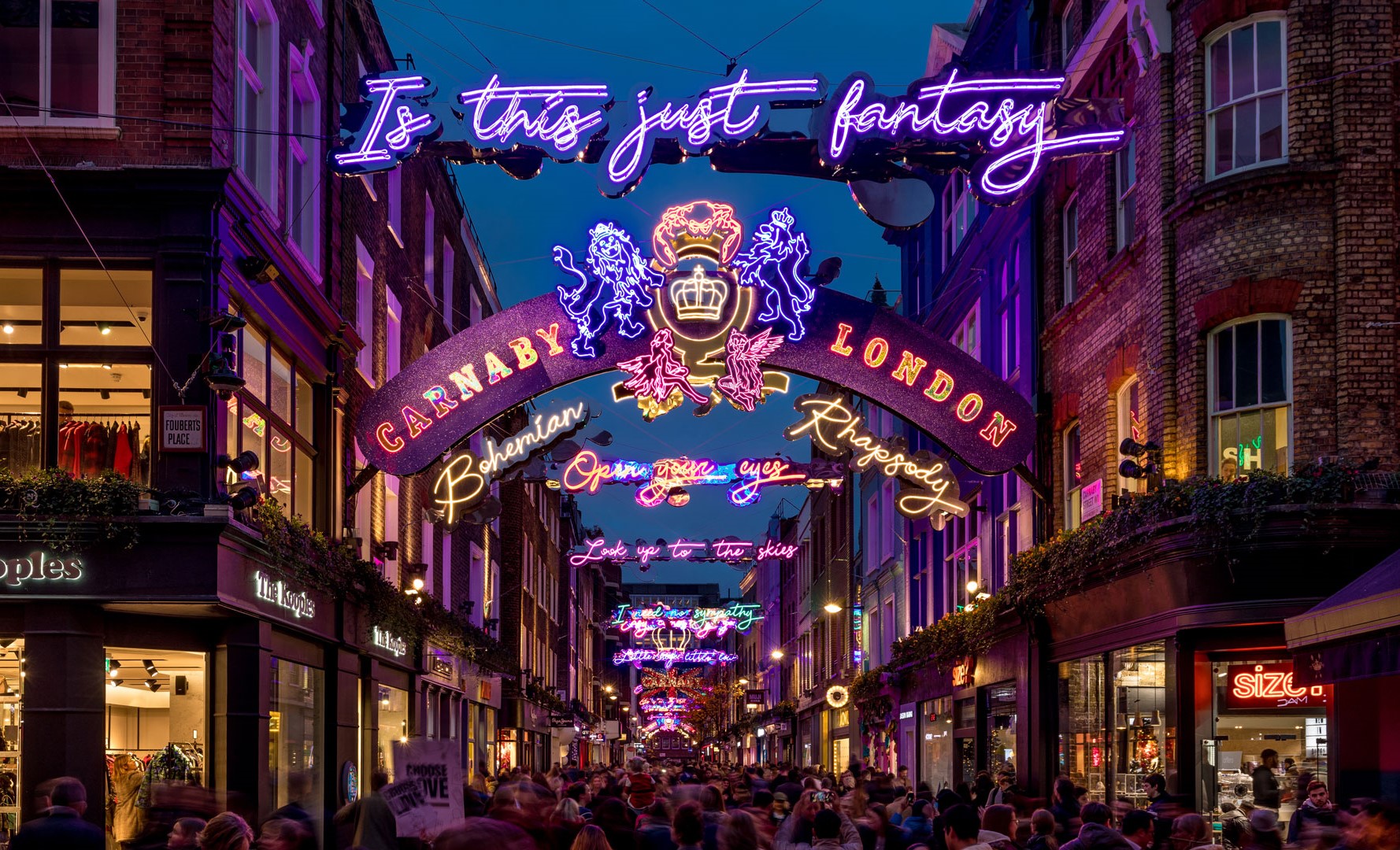 Carnaby Street Bohemian Rhapsody | James Glancy